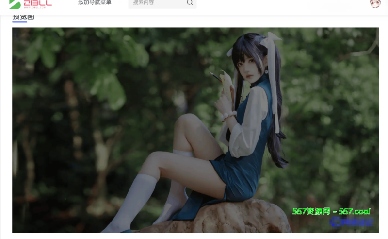 子比美化教程 – 给文章页图片添加遮罩版权图片-567资源